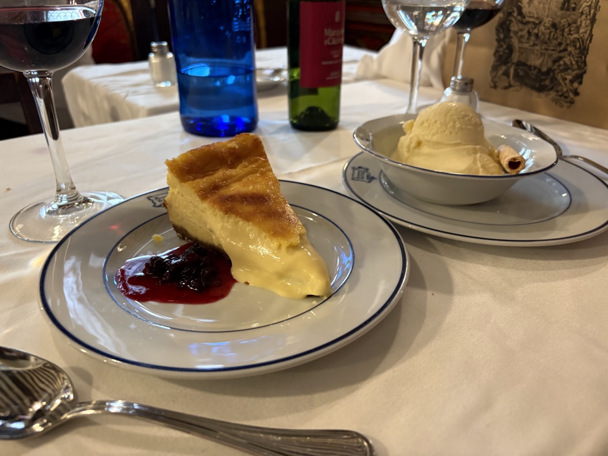ボティンのデザート チーズケーキ