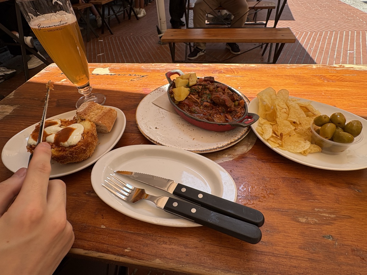 トレド El Trebolでの昼食